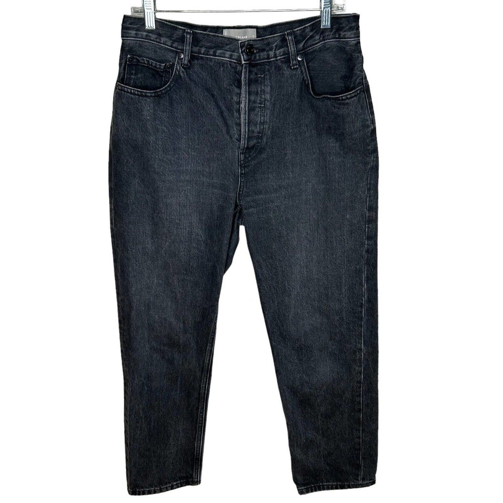 Everlane “Cheeky Jean” Black Cropped Ankle Jeans